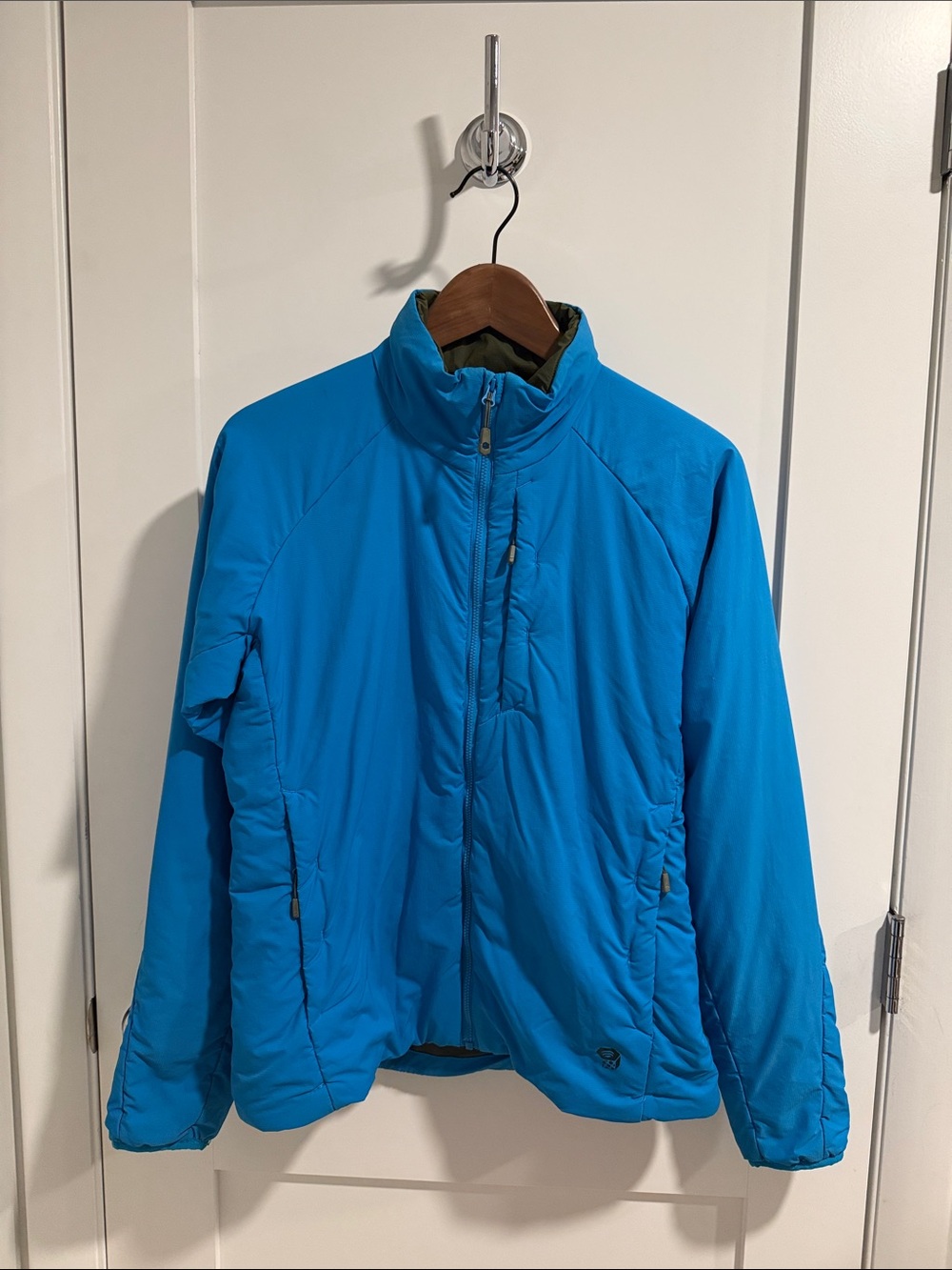 Mountain Hardwear Bright Blue Women's Insulated Kor Strata Jacket Size M